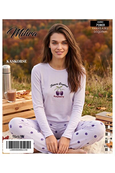 Mihra Long Sleeved Camisole Pajama Set