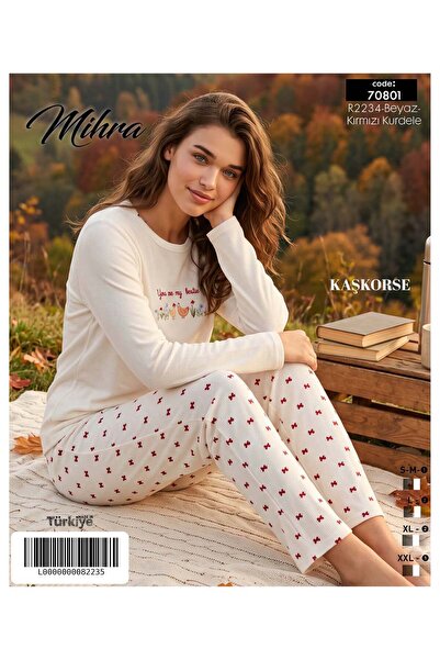 Mihra Long Sleeved Camisole Pajama Set