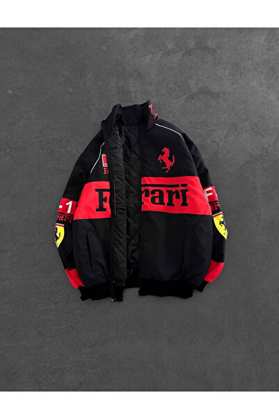 ZENİSO BUTİK Yaka Detay Racıng Retro Motobike style unısex ceket