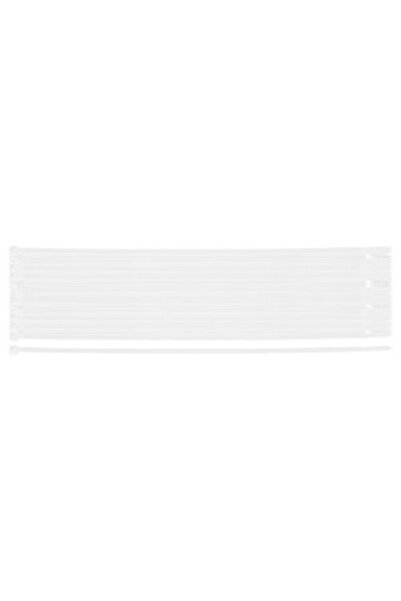 NEO Tools Coliere de plastic EXTREME 4.8 × 450 mm, albe, 50 buc.