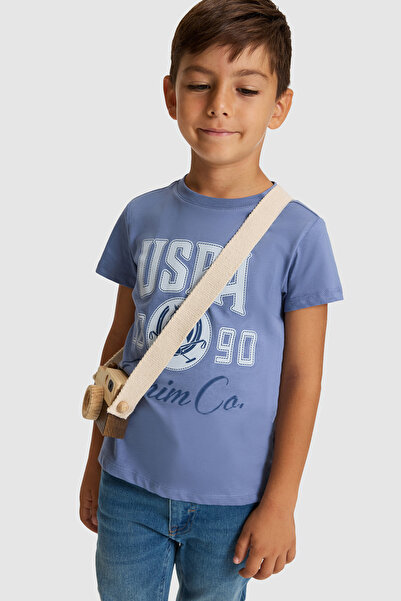 U.S. Polo Assn. Boy's Indigo T-Shirt 50327031-Vr028