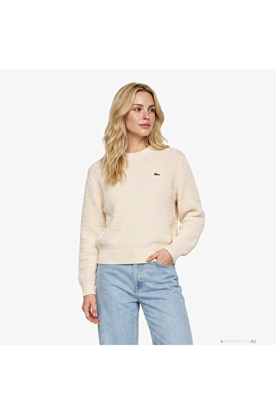 Lacoste Kadın Yün Karışımlı Triko