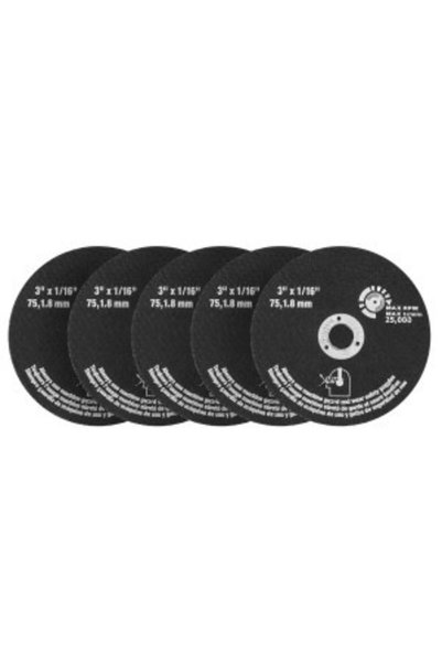 NEO Tools Disc de tăiere pentru 14-017, set de 5 piese.