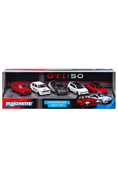 Majorette Σετ 5 μεταλλικών τροχών Volkswagen Golf GTI κλίμακα 1:64