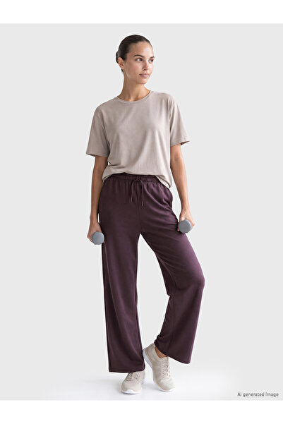 LC Waikiki Two Mt Shop Quality Koor Sport Plum Diver Fabric Straight Loose & ...