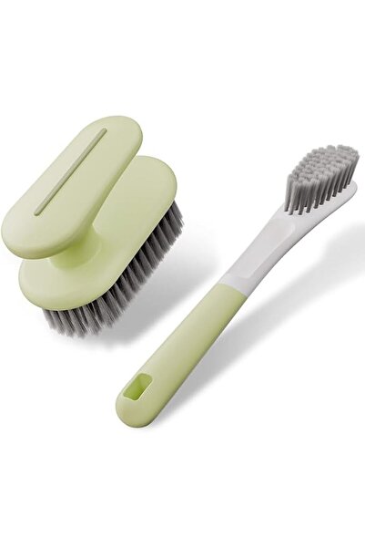 GENERAL Shoe Cleaning Brush, Long Handle Washing Brush with Soft, Multi-Purpo...