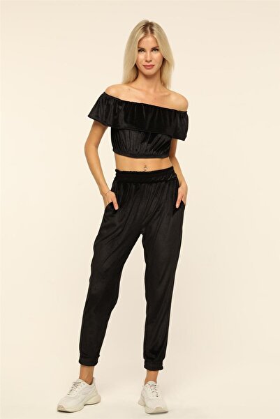HomeStore Pantaloni din catifea