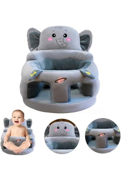 Aissiora Baby Sitting Support Sofa Chair, Sit Me Up Floor Seat for Baby, Lear...