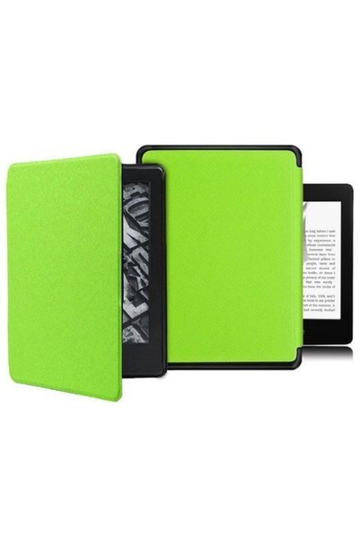ALOGY Husă inteligentă Kindle Paperwhite 4 Verde + Folie