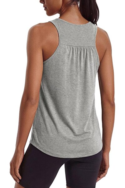GENERAL PINSPARK Workout Tank Tops Woman Yoga Shirt Racerback Loose Athletic ...