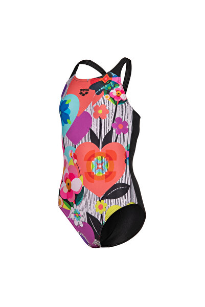 ARENA Roses Swimsuit V Back One Piece Children's Multi-Colored Swimsuit 01190...