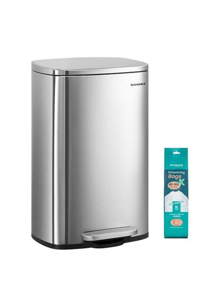 GENERAL Kitchen Trash Can Stainless Steel Recycling Bin Waste Bin Soft Close ...