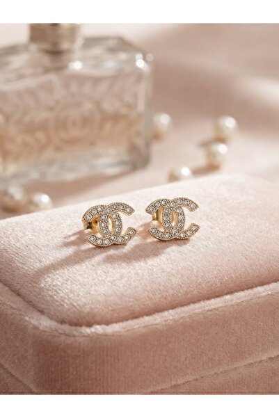 Peach Jewelry Peach jewerly Καρφωτά Σκουλαρίκια Από Ασήμι 925 Με Ζιργκόν Επιχ...