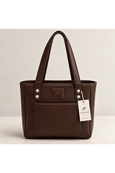 fubileather Women's Shoulder Bag – Stylish Mini Bag with Pockets for Daily Use