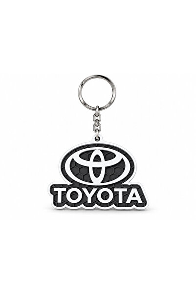 Autohelix MSA Breloc auto Toyota cu inscripție, cu lanț și inel