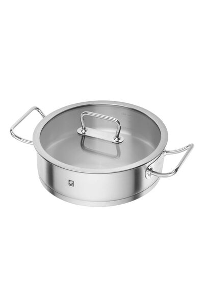 ZWILLING Saucepan with lid, stainless steel, 28 cm/4.3 L, Pro -