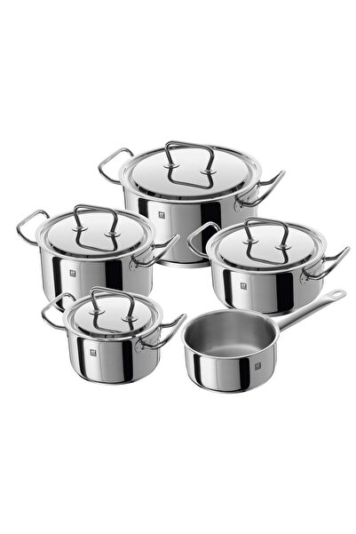 ZWILLING 9-piece stainless steel cooking pot set, "Twin Classic" -