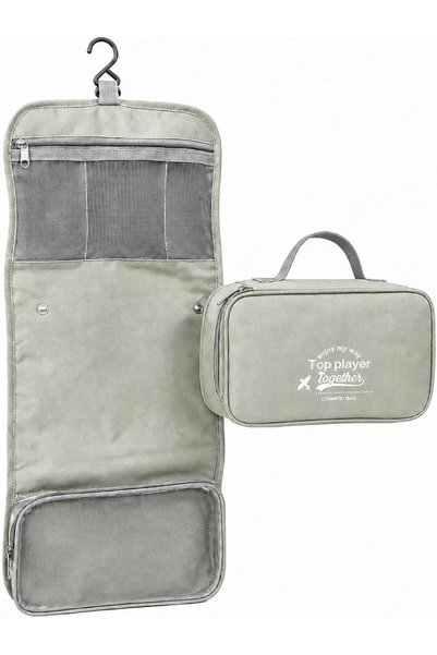 GENERAL Hanging Toiletry Bag for Women, Travel Toiletry Bag with Detachable P...