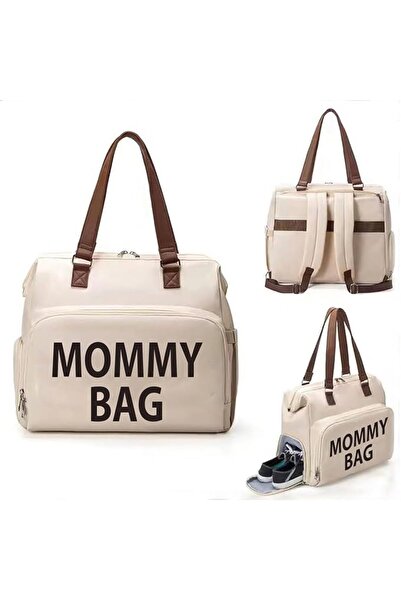 OASISGALORE Mommy Bag for Mom, Creamy White Upgraded Waterproof Diaper Bag Ba...