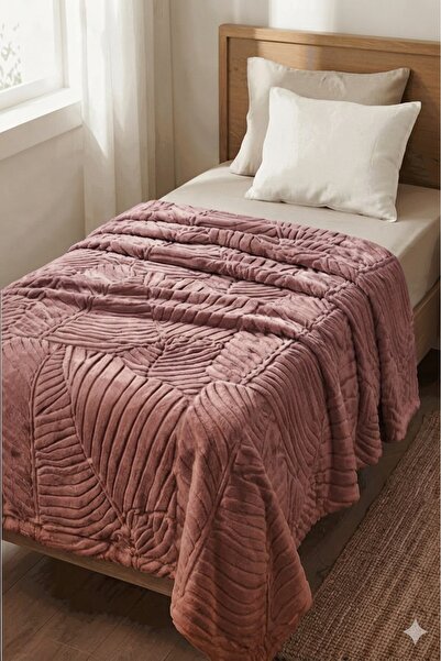 Merinos Elegans Embos Mink Single Blanket