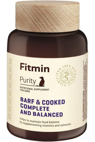Fitmin طعام دوج بيوريتي بارف آند كوك الكامل والمتوازن، طعام تكميلي للكلاب، 26...
