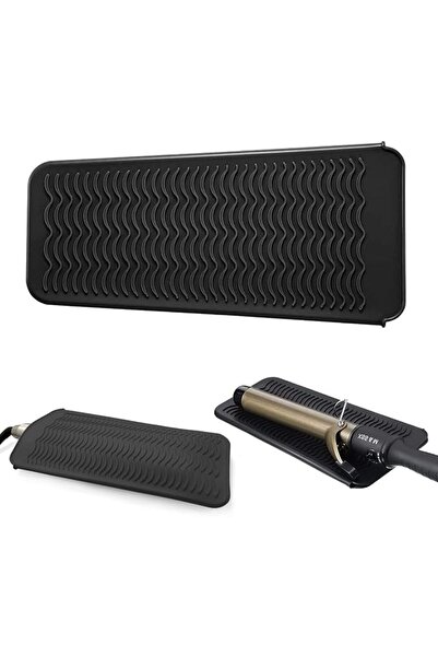 GENERAL Heat Resistant Silicone Mat Protector, Mat Cover for Curling Iron, Ha...