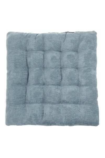 OEM Pernă decorativă pentru scaun din șenilă albastră 40x40cm