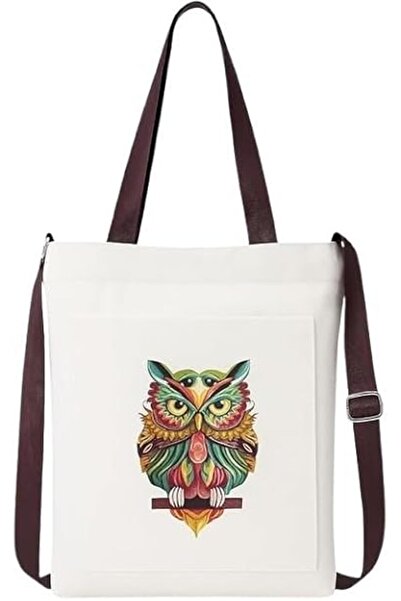 Generic Stylish Large Tote Bag for Women – Durable Canvas Shoulder Bag with Z...
