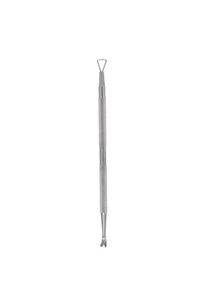 OEM Împingător de cuticule metalic cu vârf dublu - 13cm