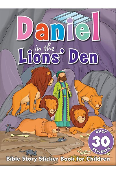North Parade Bible Sticker Book - Daniel in the Lions Den