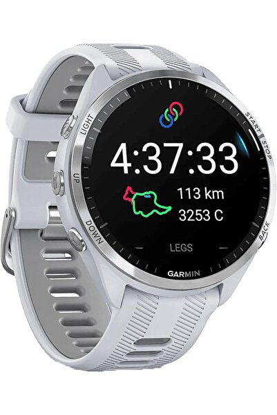 Garmin Forerunner 965 Running Smartwatch, Colorful AMOLED Display, Training M...
