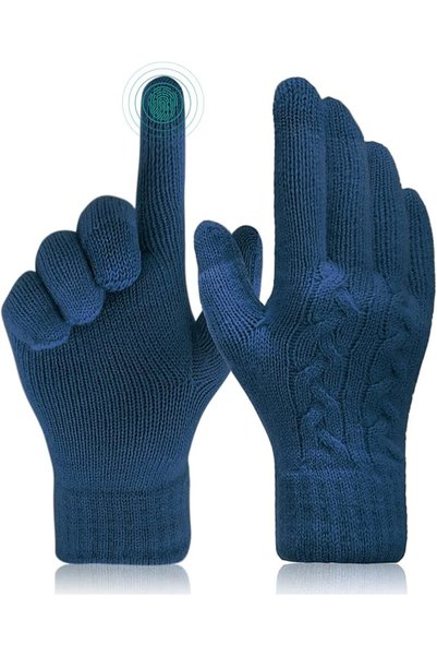 ELECDON Women Touch Screen Gloves - Winter Warm Gloves Touchscreen Mittens Th...