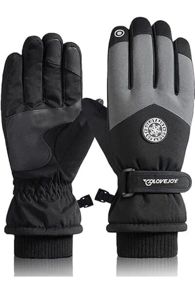 YRQX Winter Gloves, Ski Gloves for Women Men, Waterproof Windproof Touchscree...