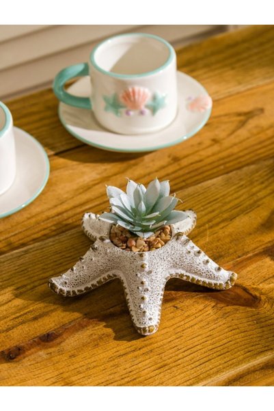 LC Waikiki LCW HOME Karışık Dekoratif Seramik Saksı 13 Cm