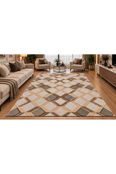ALLGELSİN ZRH ЕЛАСТИЧНО Покривало за килим с гъби 6м2 200x300 Шест квадратни ...