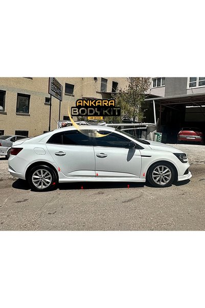 ANKARA BODYKİT MEGANE 4 SEDAN BEYAZ BOYALI MARŞPİYEL - PLASTİK