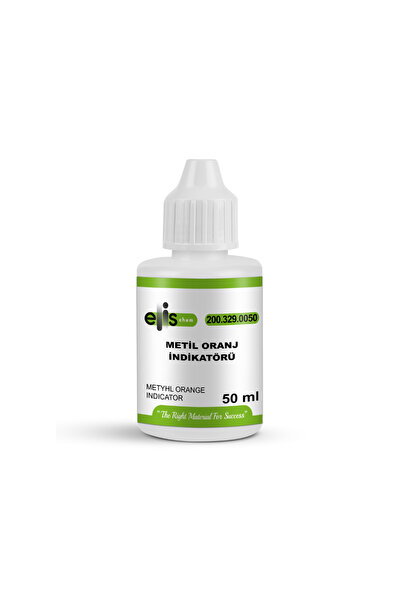 Metil Oranj İndikatörü Solüsyonu - 50 mL