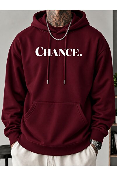 Erkek Oversize Hoodie 3 İplik Kaliteli Kumaş Premium Kalın Kapüşonlu Sweatshirt