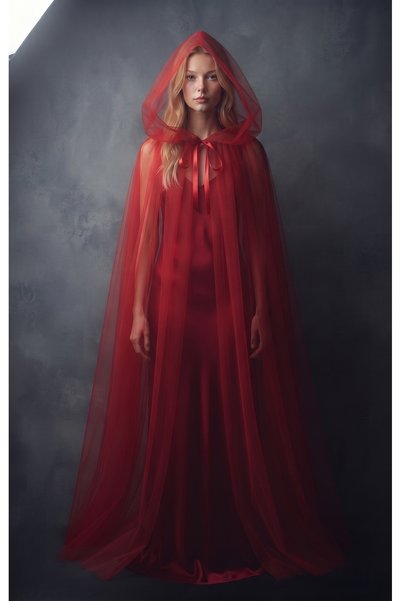 3638 Official Store Şifon Pelerin Cadılar Bayramı- Halloween Pelerin Kostüm