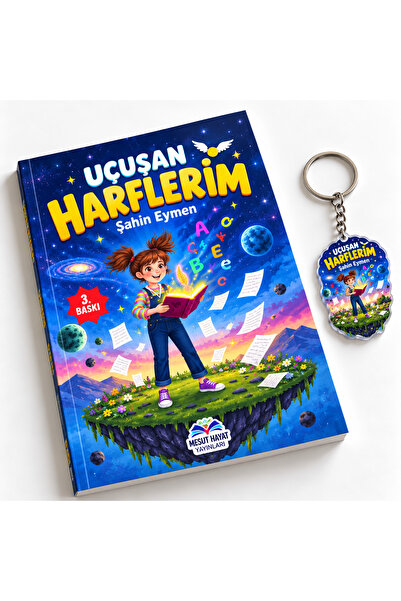 Uçuşan Harflerim (Anahtarlık Hediyeli)