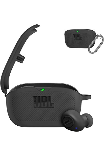NALACAL غطاء حماية لسماعات JBL Vibe Buds، حافظة شحن سيليكون واقية، مقاومة للخ...