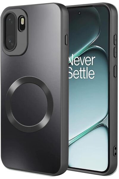 GENERAL Zkius Magnetic Phone Case Compatible for OnePlus 15R Case 5G Black