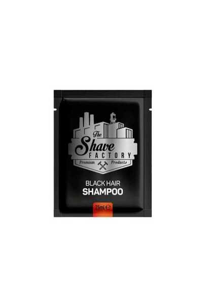 SHAVING FACTORY ΣΑΜΠΟΥΑΝ ΓΙΑ ΜΑΥΡΑ ΜΑΛΛΙΑ THE SHAVE FACTORY 10X25ML