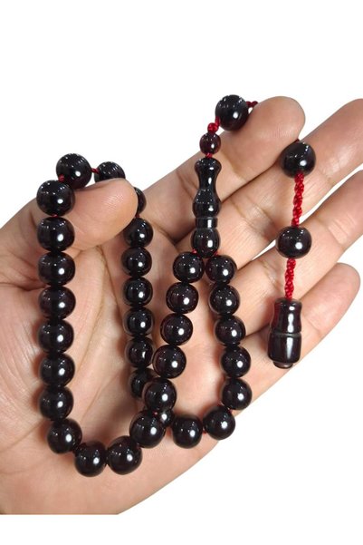 Cekke Tesbih Original Sıkma Kehribar 10 mm Signature, Suitable for Daily Use