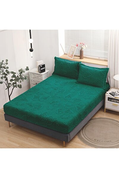 Truva Home Husa de Pat Cocolino cu Elastic 230x250 cm + 2 Fete de Perna 50x70...
