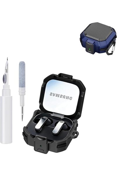 GENERAL Case for Samsung Galaxy Buds 4 / Buds 4 Pro (2026), Hard PC Anti‑Drop...