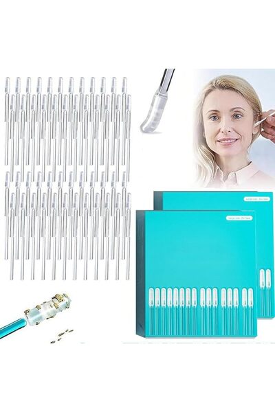Generic Sticky Ear Cleaning Stick，48 Pcs Sticky Ear Wax Remover, Reusable Ear...