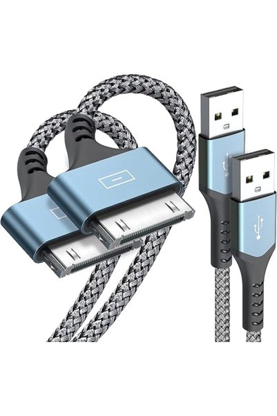 GENERAL كابل شحن USB إلى 30 دبوس من سويرجارد، طول 2 متر، عبوة من قطعتين، كابل...