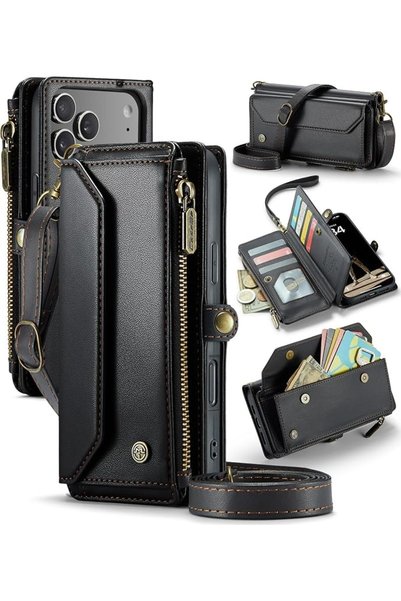GENERAL ELEPIK for iPhone 18 Pro Max/iPhone 17 Pro Max Case, Adjustable Cross...