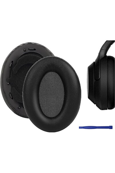 Generic وسائد أذن من الفوم المانع للضوضاء بديلة لسماعات سوني WH-1000XM3 (WH10...